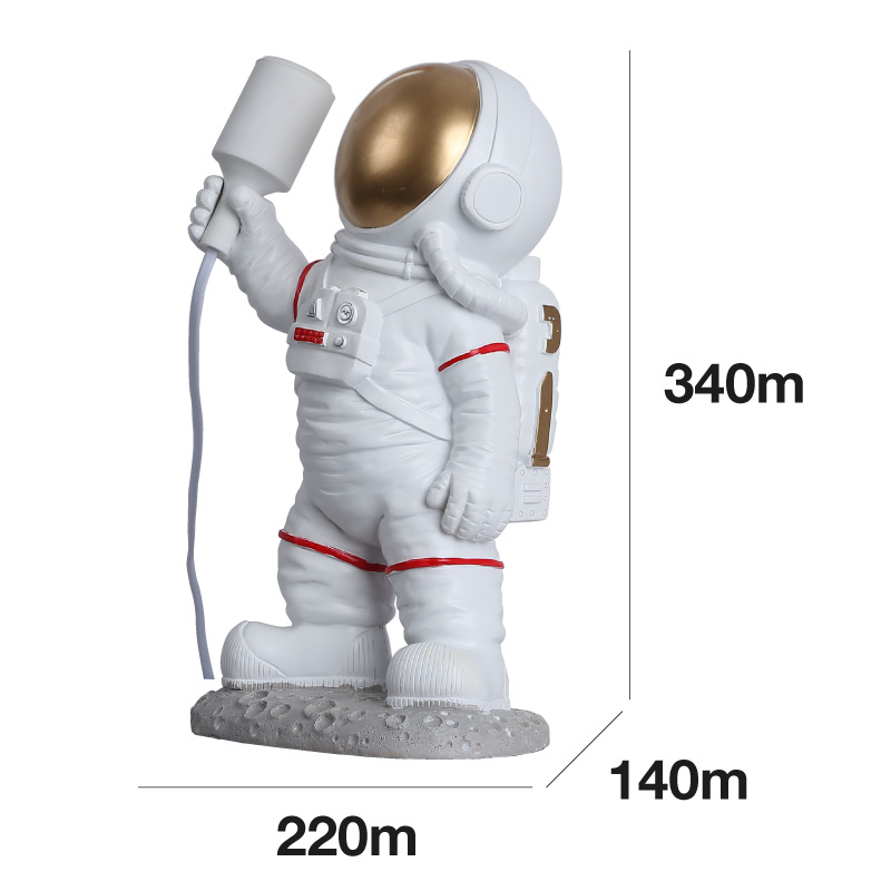 lámparas de pie astronauta